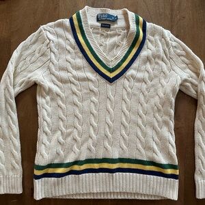 Polo Ralph Lauren Ivory Rugby Sweater